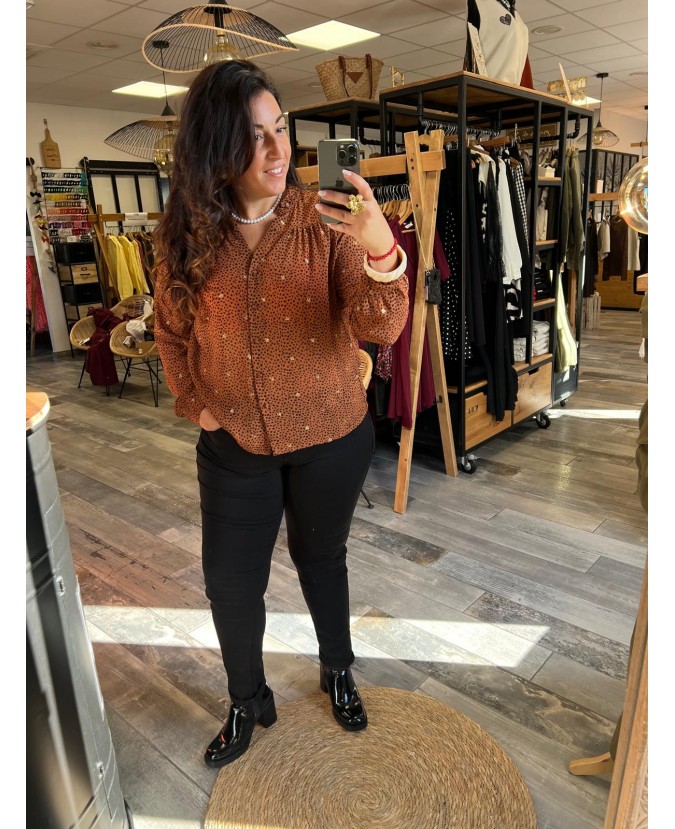 BLOUSE MARI PULPEUSE