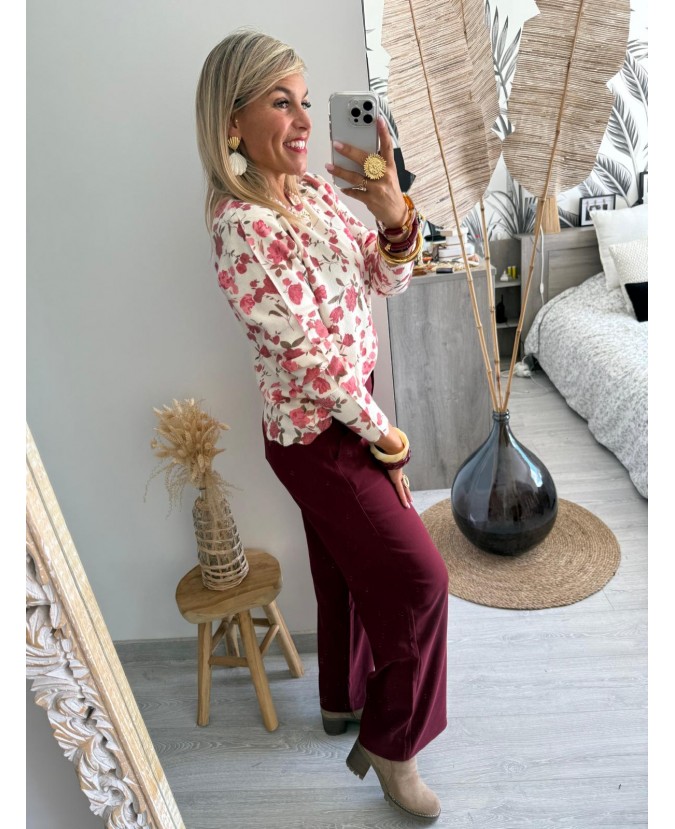 PANTALON ANIS - BORDEAUX