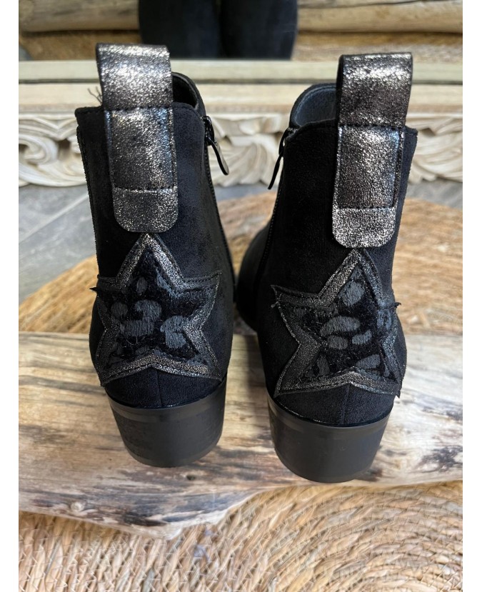 BOTTINES JADE - NOIR