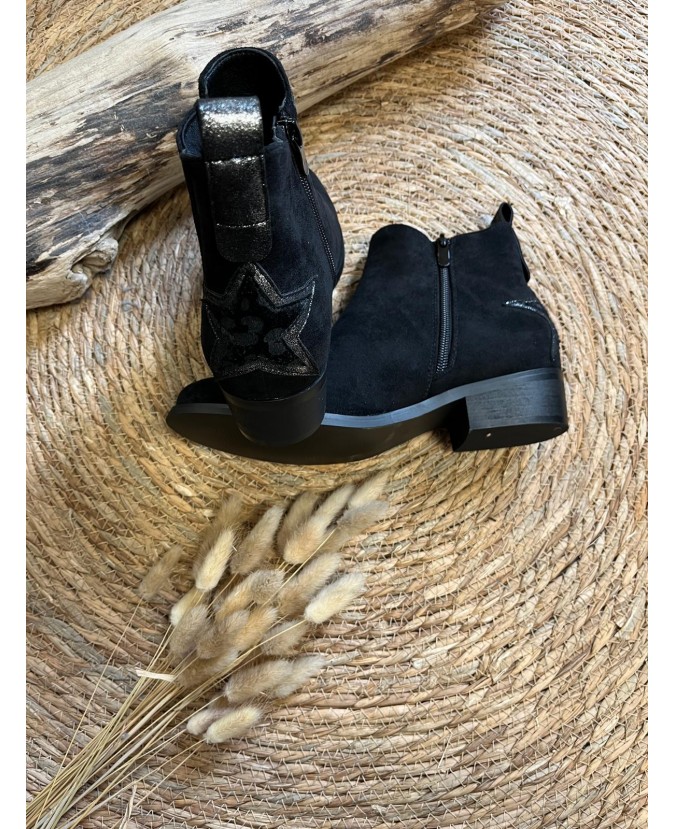 BOTTINES JADE - NOIR