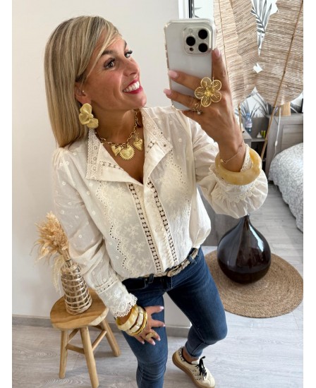 CHEMISE PAOLINA - ÉCRU