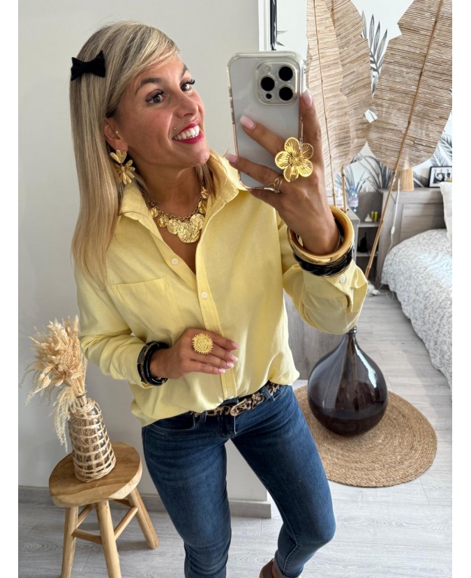 CHEMISE CASSIUS - JAUNE