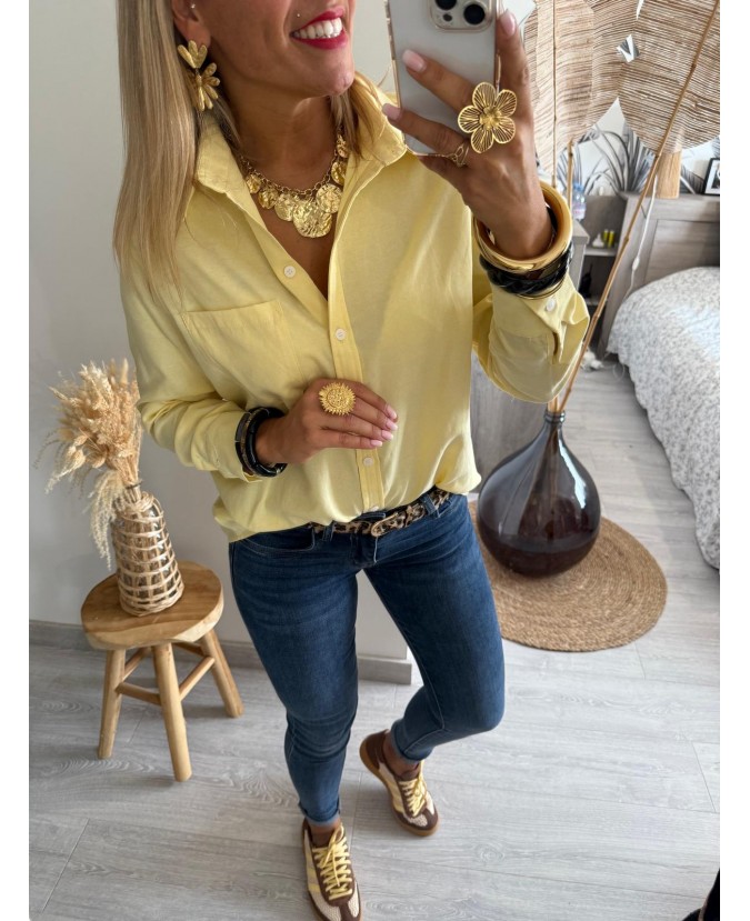 CHEMISE CASSIUS - JAUNE
