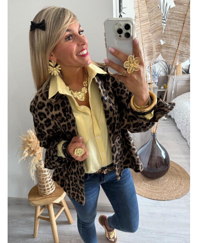 CHEMISE CASSIUS - JAUNE