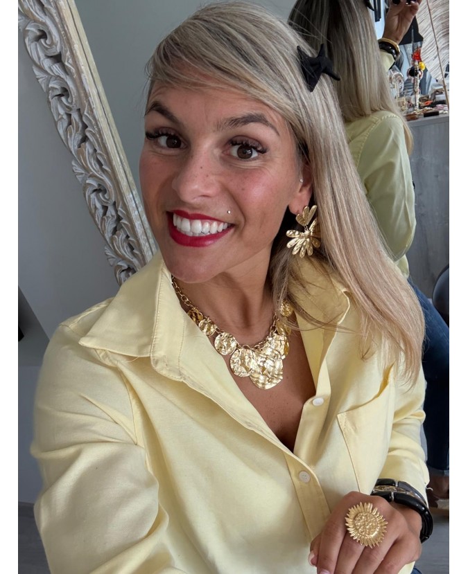 CHEMISE CASSIUS - JAUNE