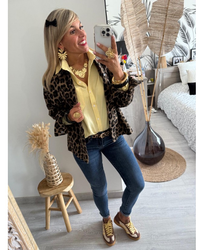 CHEMISE CASSIUS - JAUNE