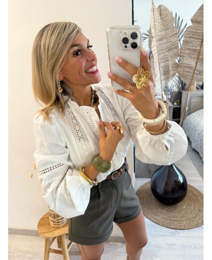 SHORT LAETITIA - KAKI