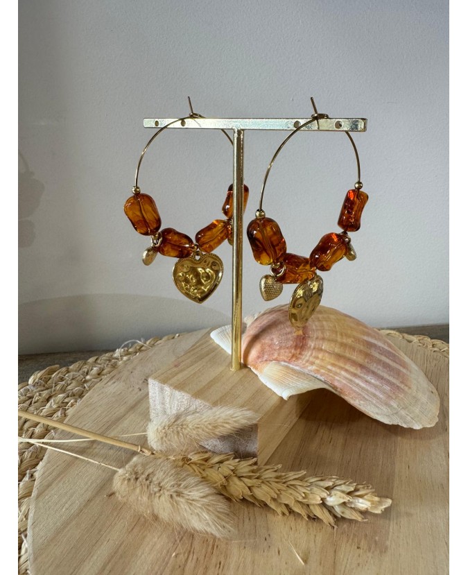 BOUCLES D'OREILLES RAQUEL