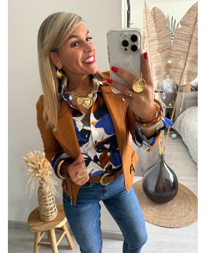 CHEMISE DORIS - BLEU