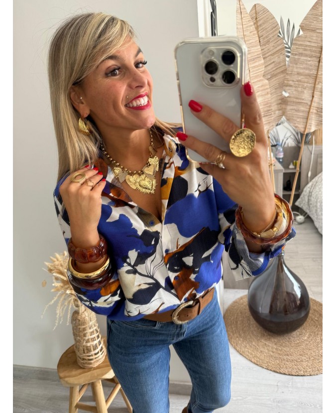 CHEMISE DORIS - BLEU