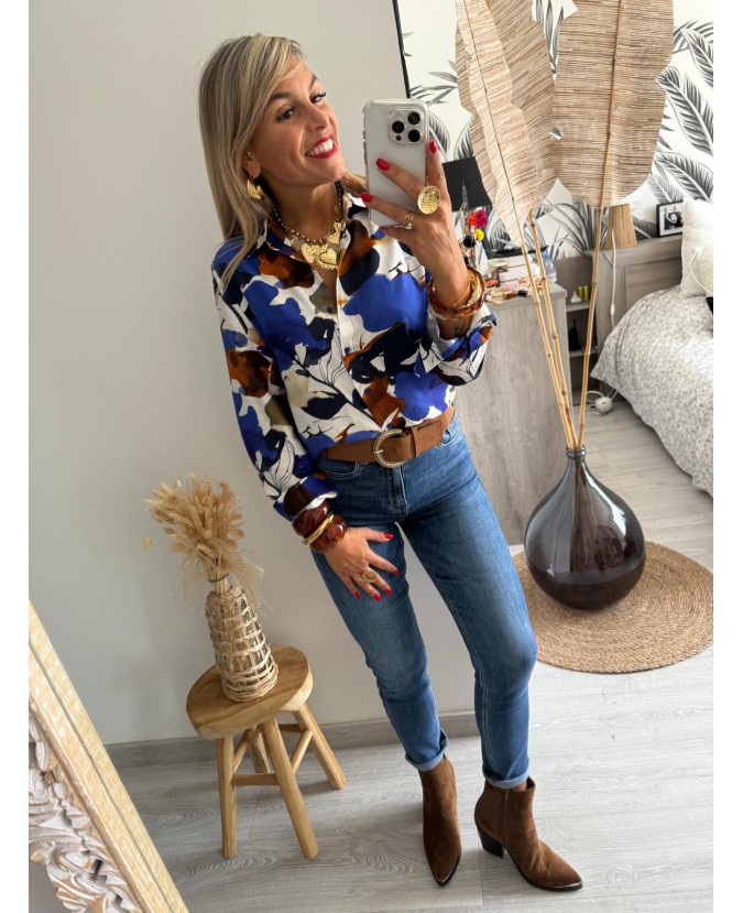 CHEMISE DORIS - BLEU