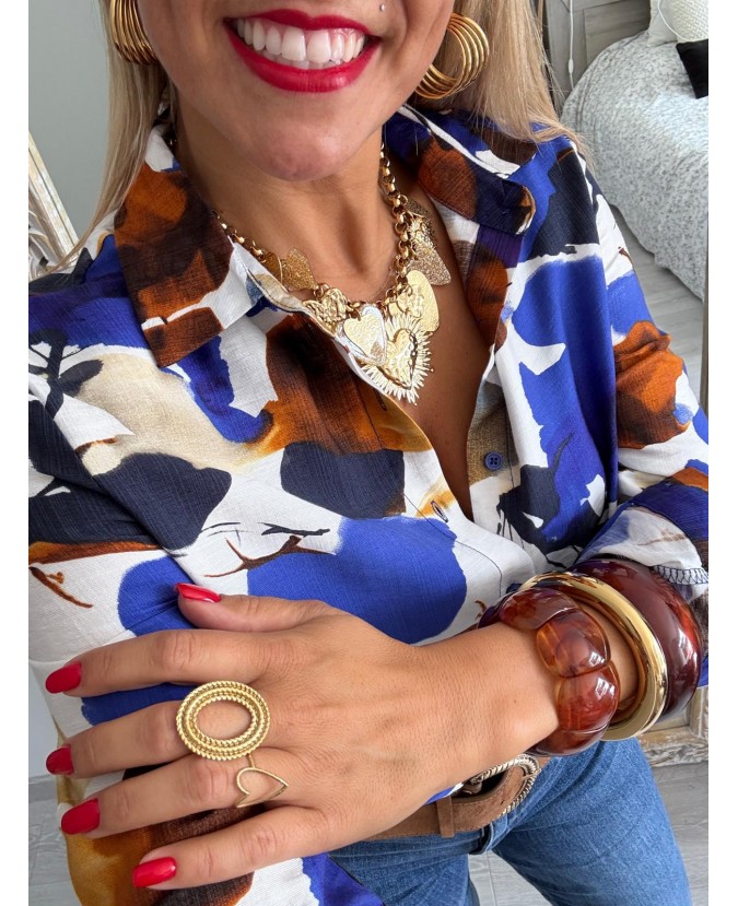 CHEMISE DORIS - BLEU