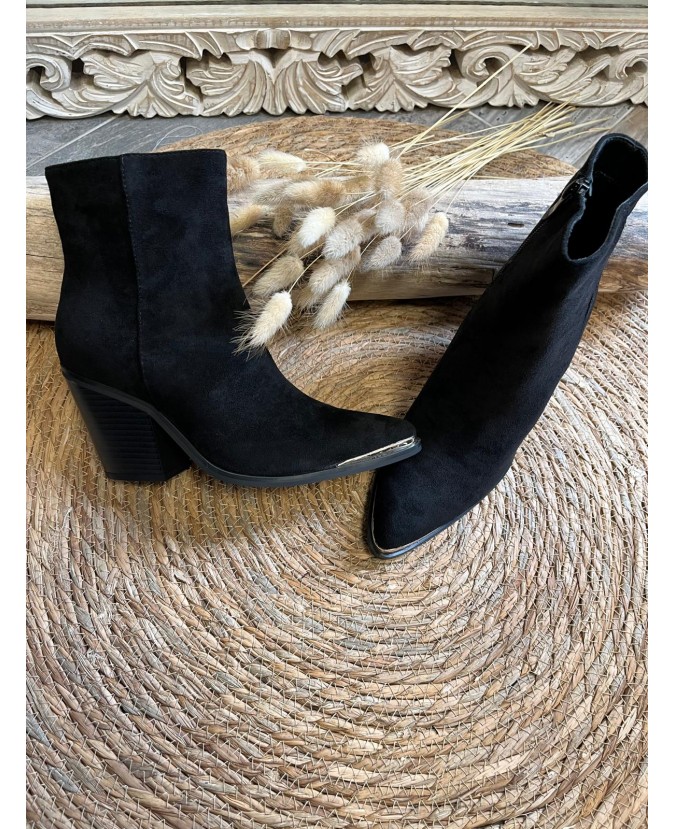 BOTTINES ANNA - NOIR