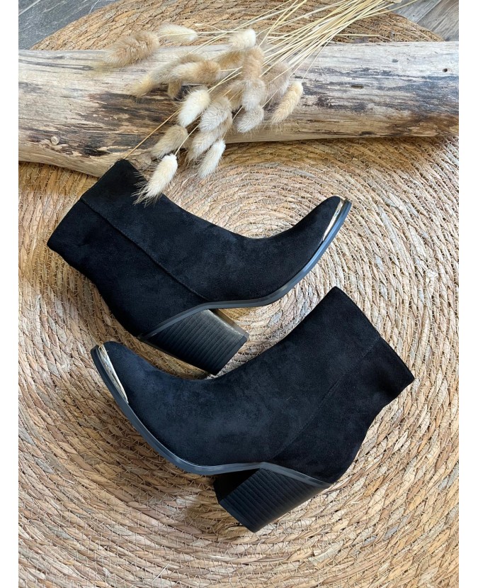 BOTTINES ANNA - NOIR