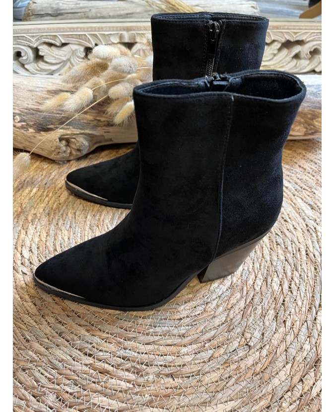BOTTINES ANNA - NOIR