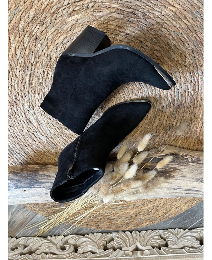 BOTTINES ANNA - NOIR