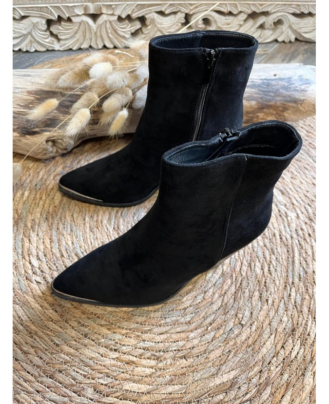 BOTTINES ANNA - NOIR