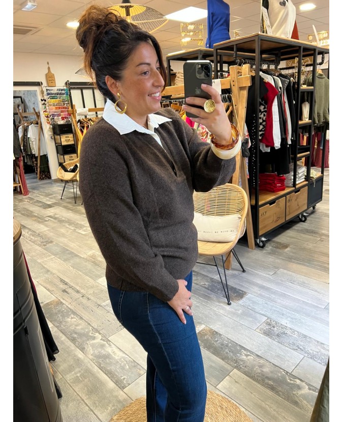 PULL FLORANE - CHOCO PULPEUSE