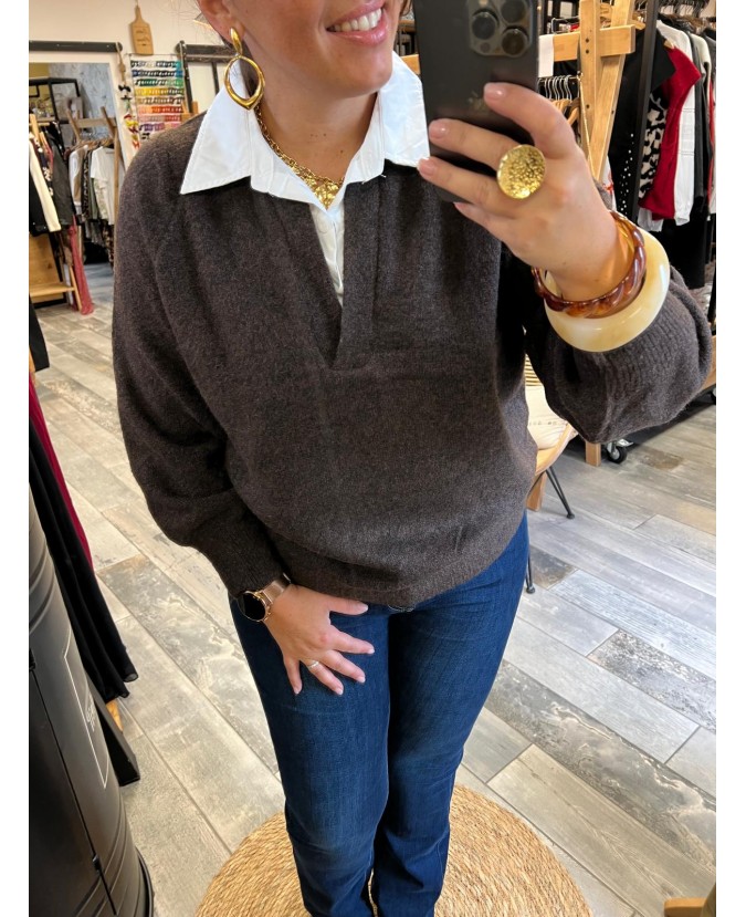 PULL FLORANE - CHOCO PULPEUSE