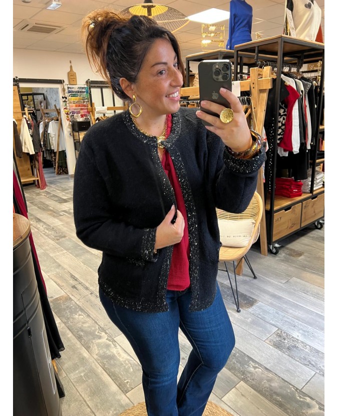 BLOUSE CHERINE PULPEUSE - ROUGE