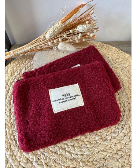 POCHETTE UNIQUE - BORDEAUX