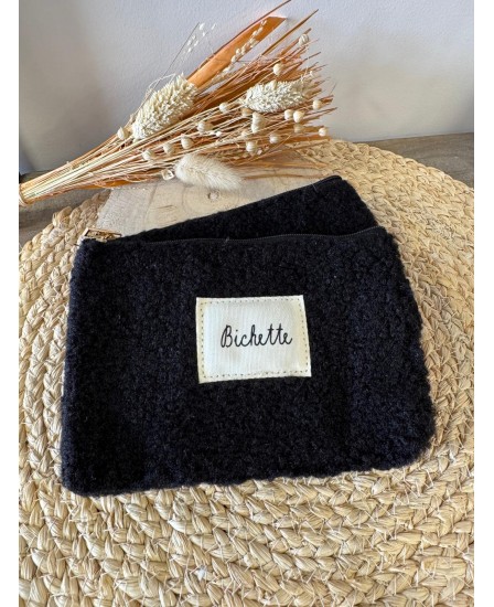 POCHETTE BICHETTE - NOIR