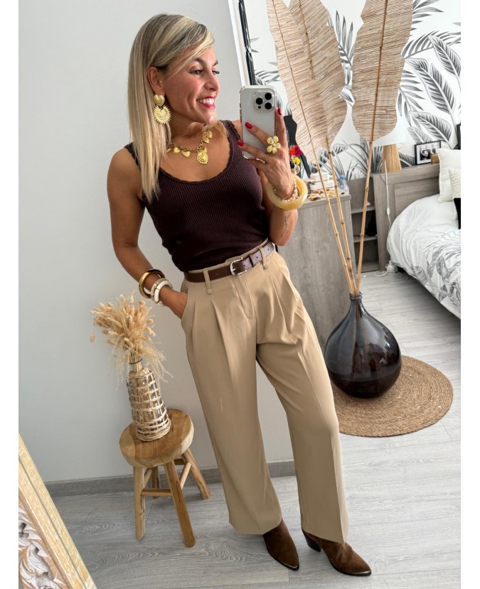 PANTALON MIKI - BEIGE