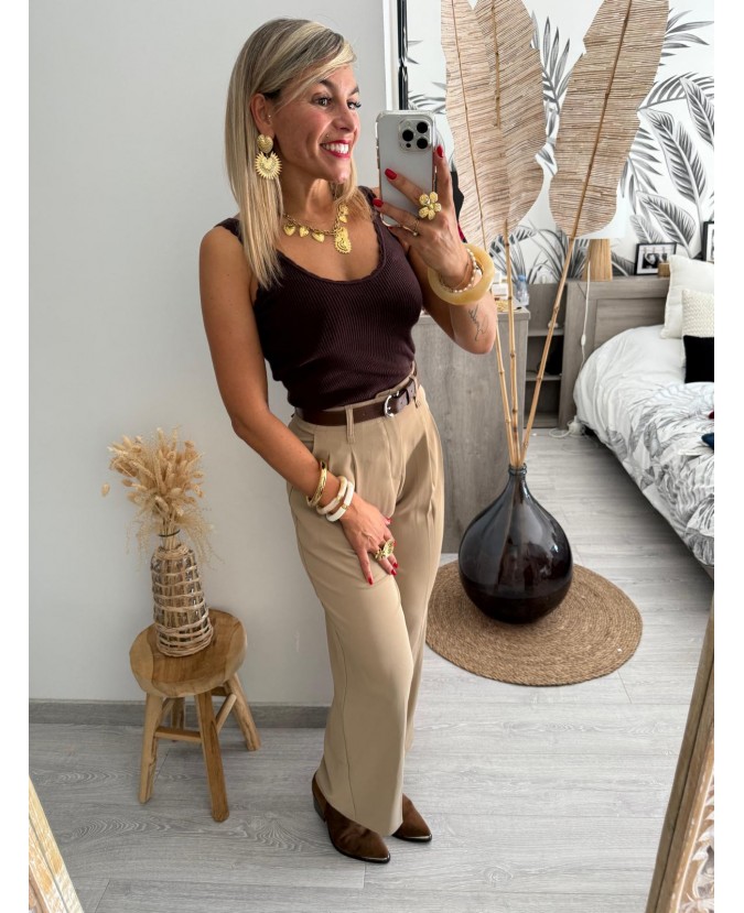 PANTALON MIKI - BEIGE