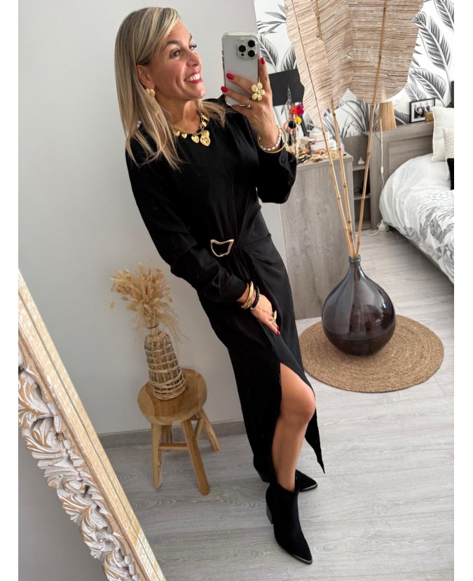ROBE ROXANE - NOIR