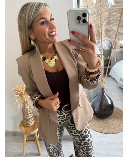 BLAZER SAMANTHA - BEIGE