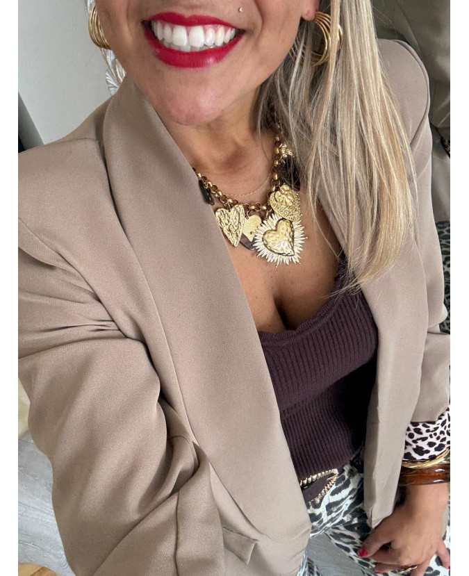 BLAZER SAMANTHA - BEIGE