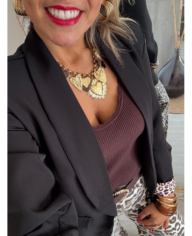 BLAZER SAMANTHA - NOIR