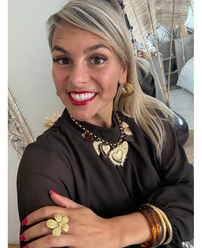 BLOUSE JENNY - CHOCOLAT