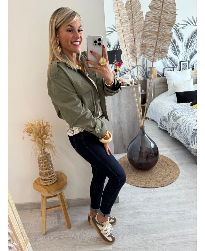 VESTE REBECCA - KAKI