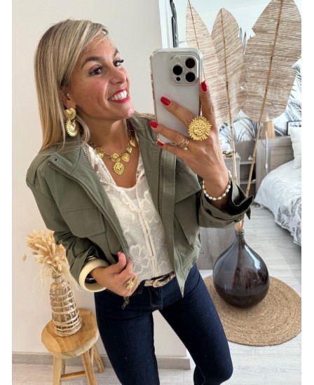 VESTE REBECCA - KAKI