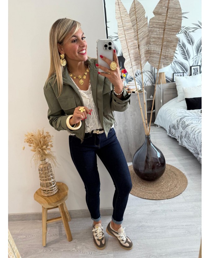 VESTE REBECCA - KAKI