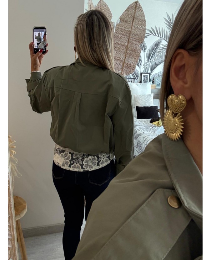 VESTE REBECCA - KAKI