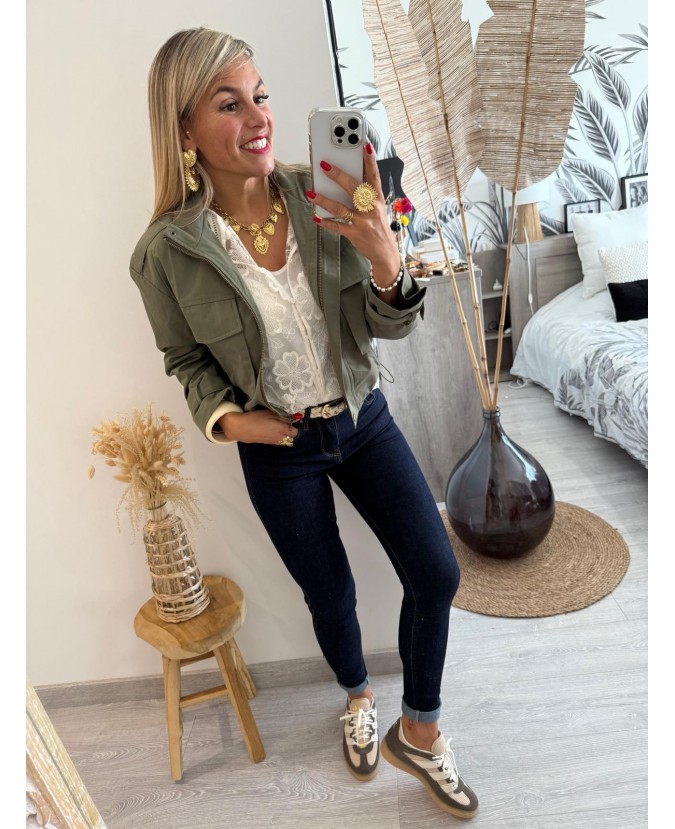 VESTE REBECCA - KAKI