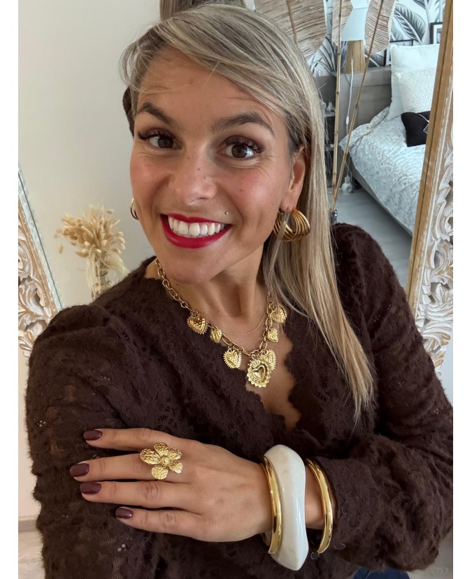 BLOUSE SELMA - CHOCOLAT