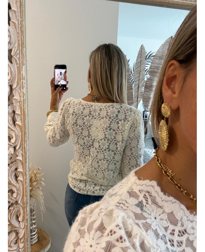 BLOUSE SELMA - ÉCRU