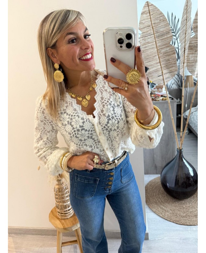 BLOUSE SELMA - ÉCRU