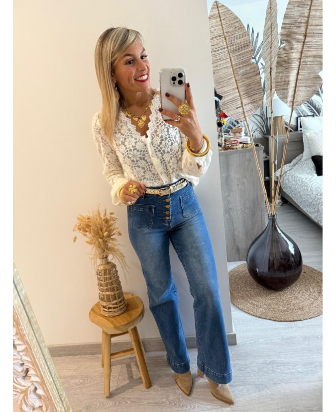 BLOUSE SELMA - ÉCRU