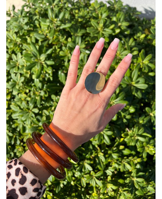 BRACELET ENZA - CHOCO