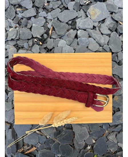 CEINTURE SABRINA - BORDEAUX