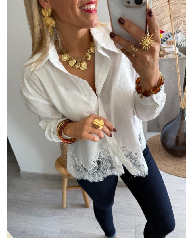 CHEMISE DOLAN - BLANC