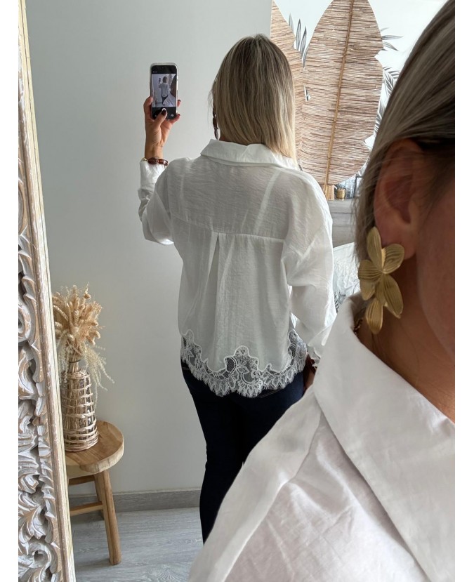 CHEMISE DOLAN - BLANC