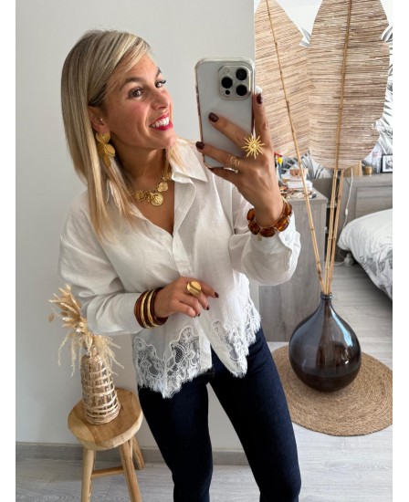 CHEMISE DOLAN - BLANC