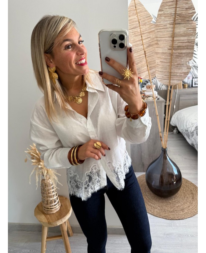 CHEMISE DOLAN - BLANC