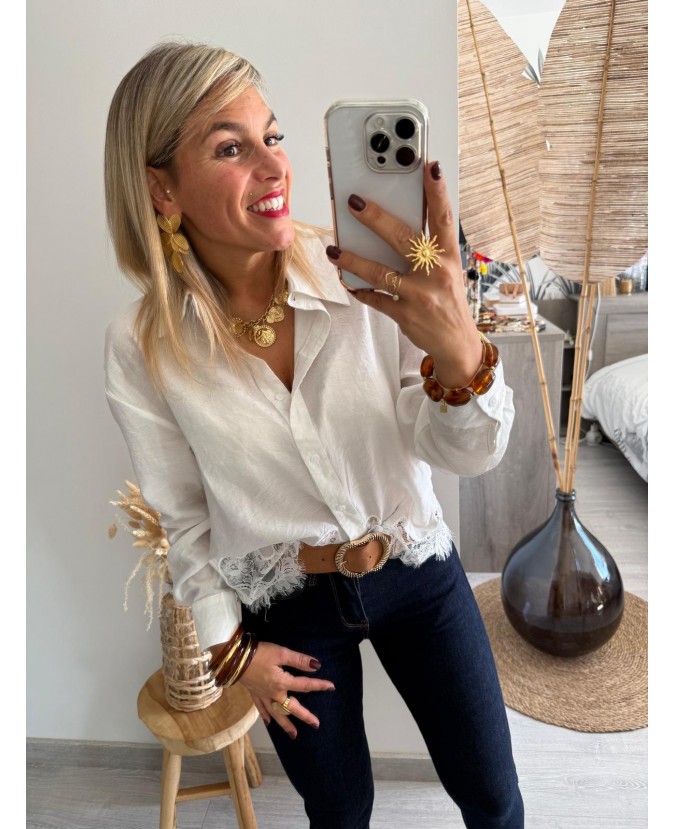 CHEMISE DOLAN - BLANC