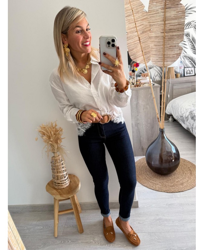 CHEMISE DOLAN - BLANC